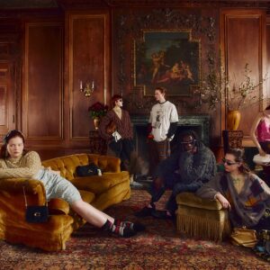 Stuart Vevers Instagram - #CoachWinter24
 
A note from Creative Director, Stuart Vevers: 
 
This collection is defined by today’s generation, who have taken the elements of classical American style and rewritten them to suit their needs. 
 
I was inspired in part by films like “Metropolitan” and the television show “Twin Peaks.” Both feature these bands of young people, often dressed in clothes that reference an earlier era, but always inflected with a sense of the now. 
 
There is a feeling of playing dress-up in granny’s closet here, in the repurposed skirts and the sparkling charms. But it’s contrasted with dressed-down, unconventional elements like plaid pajamas, boxer shorts and shearling slippers. I find there’s something both bold and vulnerable about today’s generation picking up these very classical pieces and finding their own way to wear them. 
 
We’re designing for real people, who move through the real world. One moment they might be bundled up against the cold, and the next they’re in the hot-house environment of a party, and they’re ready for all of it. 
 
It’s a spontaneous, care-free way of dressing, defined by love-worn, lived-in pieces that acknowledge the past while looking toward the future. 
 
And it’s a new kind of luxury - imperfect and all its own.  #CoachNY
 
© KFS ™ Hearst
 
 
Stylist: #OlivierRizzo
Photographer: @vinceaung