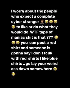 Styles P Instagram - We need cyber stranger rules and guidelines set in place !!😭😭😭😭🤷🏽‍♂️