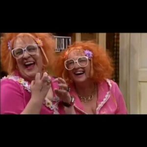 Su Pollard Instagram - More Linda and Heidi joy!

This time, with actual... words.

So many people asking for a new episode with these two!!

#GimmeGimmeGimme #KathyBurke #JamesDreyfus #JonathanHarvey #HeidiHoneycomb #SuPollard © BBC