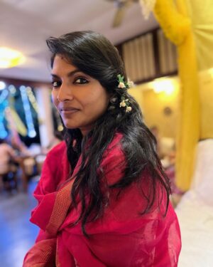 Subathra Robert Instagram - la vie rose !🩷. shoot by Clara Bauer,Ishani Sharkar and my mum