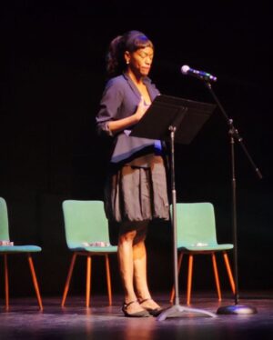 Sufe Bradshaw Instagram - What a wonderful evening this was. Thank you @geenadavisorg for having us. Thank you @cliftonhousebaltimore for sharing your Mother’s beautiful poetry with us and Thank you @commchicklana for your lovely referral. #magicmoment 📚
✨♥️✨♥️✨