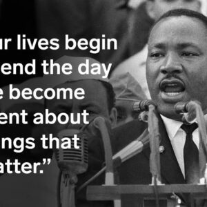 Sufe Bradshaw Instagram - This quote is so relevant to the world today. What a powerful fearless leader he was. May we never forget his dream. @mlkday #abettertomorrow 🙏🏽💯💯💯