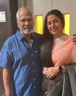 Suhasini Maniratnam Instagram - Happiness always.