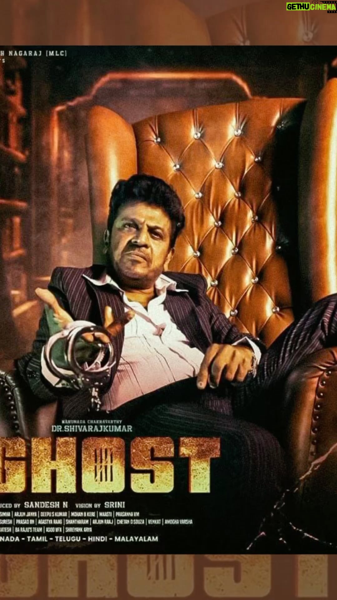 Sujan Lokesh - 7.4K Likes - Wishing the entire team of GHOST all the very best for the grand release. Special congratulations to our fav #shivanna @sandeshproductions @lordmgsrinivas on achieving new heights. May the film be a great success.