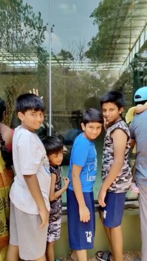 Sujan Lokesh Instagram - Babies day out at the zoo. #srujanlokesh