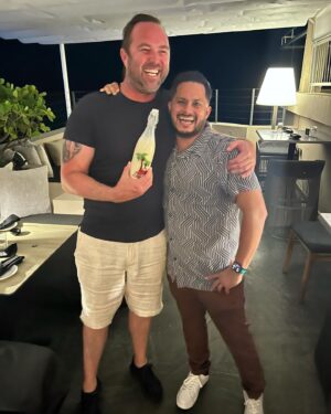 Sullivan Stapleton Instagram - Good times in PR! Family birthday celebrations for the matriarch! Finally getting to meet the newest and cutest addition! Dinner and coquito with mi hermano Rodriguez!👌🏼😋😘