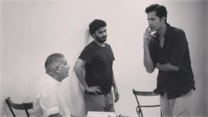 Sumeet Vyas Instagram - #PuraneChawal  #NayaNatak 

Directing a play after a decade. Had almost forgotten what a treat it is to be in #rehearsal.