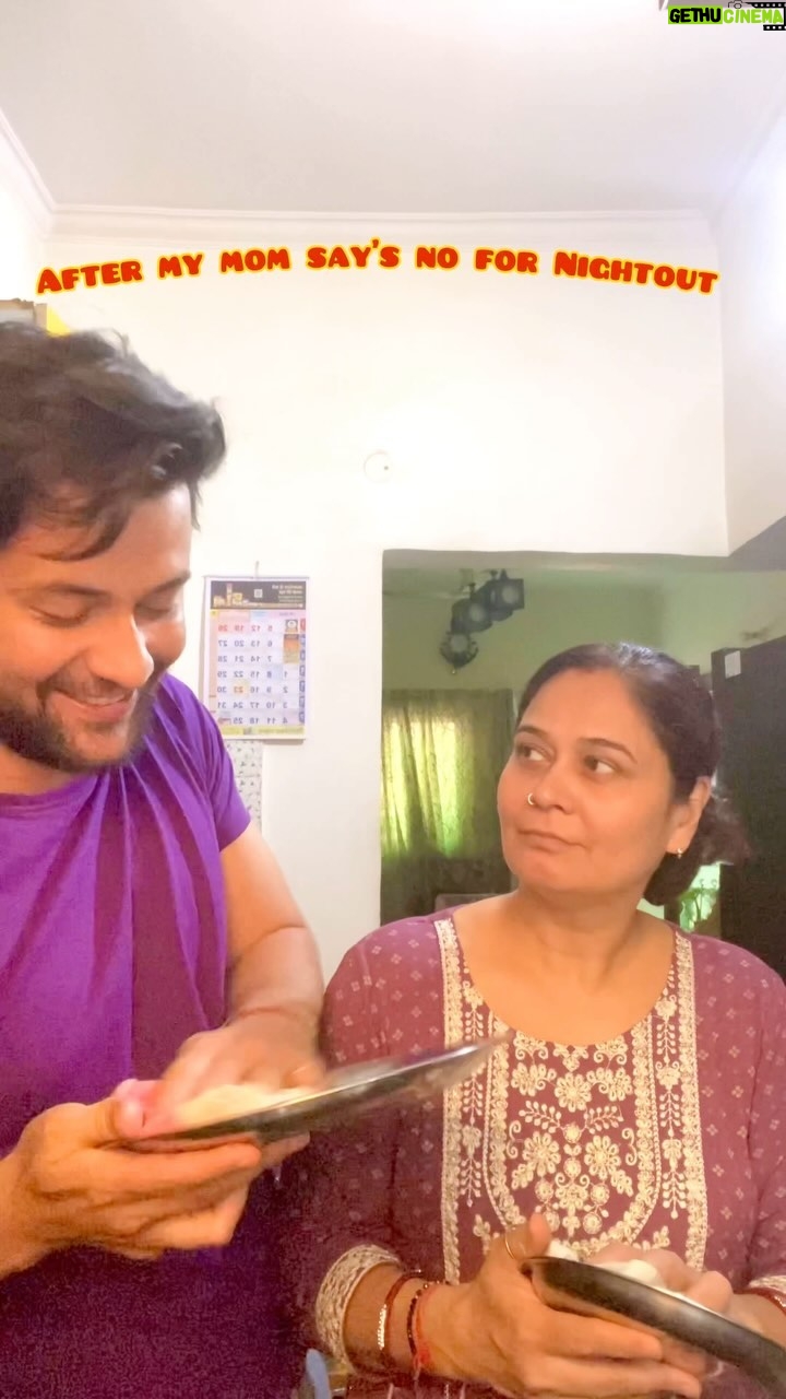 Sumit Bhardwaj - 4K Likes - Please share any other trick to Manaoo Mummy for Night out 🥹🤓😅
.
#summitbhardwaj #maabeta #indianparents #memes #livelovelaugh