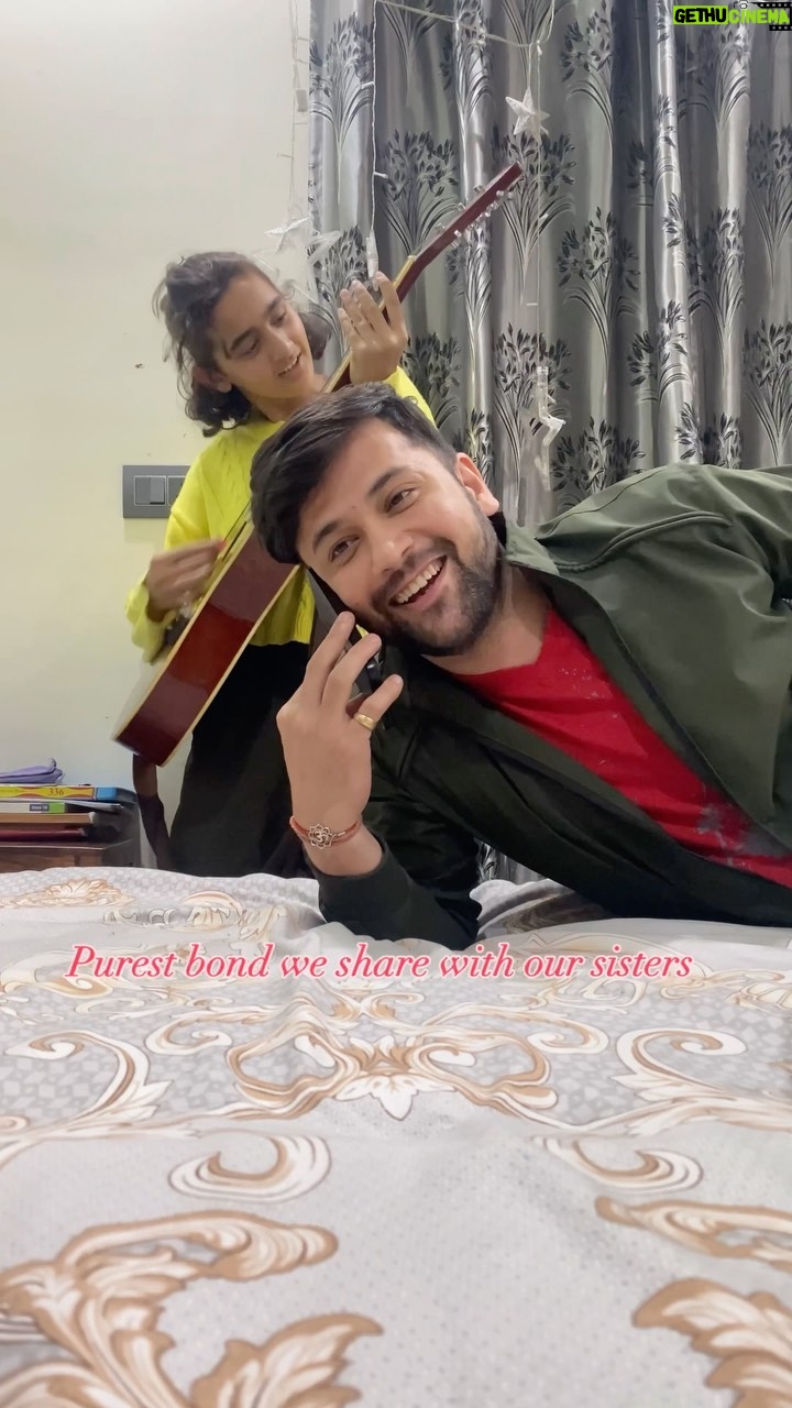 Sumit Bhardwaj - 1K Likes - Sister’s has to be treated like princes ❤️✨
.
#summitbhardwaj #brothersisterlove #brothersister #love #livelovelaugh