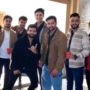 Sumit Bhardwaj Instagram - Where there is love there is life ✨💫 
.
#summitbhardwaj #wedding #loveislove #friends #udaipur #love #livelovelaugh