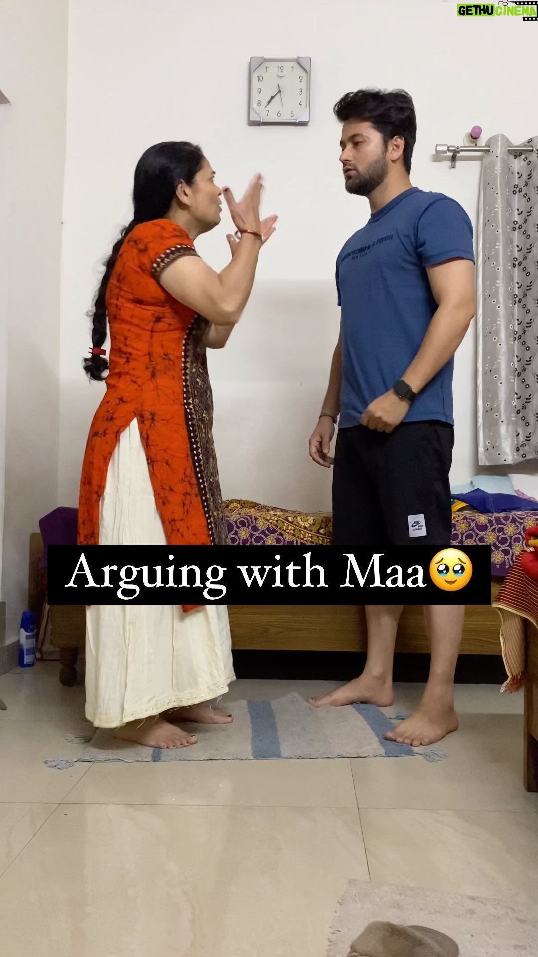 Sumit Bhardwaj - 3.8K Likes - Sorry mummy ♥️🤗!!
.
#summitbhardwaj #maabeta #indianparents #maa #arguingwithmaa #love #livelovelaugh
