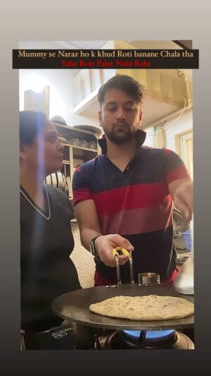 Sumit Bhardwaj Instagram - Jungle mien Rehkar Sherni se Panga Nahi lete 🥹🤪🤡
.
#summitbhardwaj #maabeta #indianparents #livelovelaugh