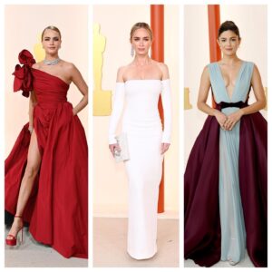 Summer Bellessa Instagram - My favorite #redcarpet looks from #oscars2023. Swipe to see my top guy looks. Tell me who was your favorite! Did I miss anyone? #oscarfashion #oscarpicks #caradelevingne