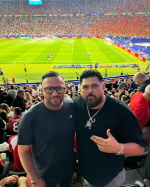Summer Cem Instagram - Danke an @easportsfcde für die Einladung! Hatte das Spiel schon bei mir im Studio mit meinen Jungs auf der PS5 in FC 24 gespielt, da ging es anders aus 😔 schade, aber die Türkei hat eine super EM gespielt und wir sind trotzdem stolz 💪🏼🇹🇷 #FC24, #EURO2024