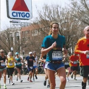 Summer Sanders Instagram - It’s the day/night before the Boston Marathon. This picture was from 2013. I will always love Boston and be connected this marathon. To all the runners, sleep well and enjoy making it to the start line tomorrow morning. And just as exciting, go get your finish celebration….you deserve it! 
#boston #bostonmarathon