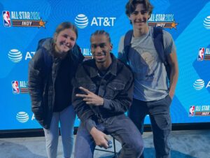 Summer Sanders Instagram - All-Star 2024 day 2 was amazing. It was a mini reunion for me and the kids were in serious awe! Thank you @nba for reminding my kids that I was once cool😂 …this was so much fun! 📷: nba and Dion