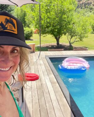 Summer Sanders Instagram - Summertime so far! ❤️🤍💙