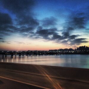 Sung Joon Instagram - 오랜만에 보는 해 뜨는 하늘 hav a nice day:)