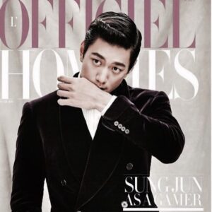 Sung Joon Instagram - 로피시엘 옴므 커버 :) 좋다
