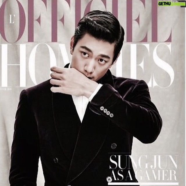 Sung Joon - 32.9K Likes - 로피시엘 옴므 커버 :) 좋다