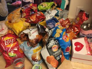 SungWon Cho Instagram - i tried 30 different lay’s, we’re still workin through the leftovers, you can watch it here: https://www.youtube.com/watch?v=tURHv0t4Yco