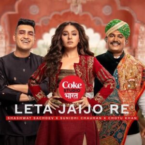 Sunidhi Chauhan Instagram - It's here! Listen to a classic reimagined, #LetaJaijoRe featuring @sunidhichauhan5, @shashwatology, @chotukhan_official,#Manganiyar members, and @kawabrassband_ is out now. Tune in to the full song from the link in our bio 🎶❤️

#CokeStudioBharat #CokeStudio #NewSong #Rajasthan #Rajasthani [Rajasthani Song, Folk Music, Leta Jaijo Re, Sunidhi Chauhan, Trending Audio]