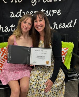 Sunnie Pelant Instagram - 🤍Freshman who?!🤍 I can’t believe I will be into high school at the end of summer!! I can’t wait for many new exciting adventures to come!! I am so thankful for my family, thank you guys for always cheering me on and supporting me 🥰 #freshman #graduation #8thgradegrad #family #MVLA #ilovemyfamily #grad