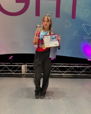 Sunnie Pelant Instagram - I am beyond grateful to have received 1st Overall @thespotlightdancecup !! Thank you @ztato for my AMAZING solo!!! I can’t believe that this season is almost over and I am so thankful for my @artisticmotiondanceofficial team 🫶 #fivedancewear #fiveambassador #fiveworld #team #Objekt #thankful #cantwaitfor #NATTYS #AMD #spotlight #dance