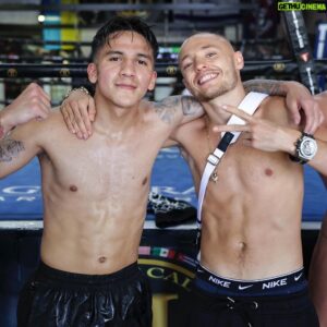 Sunny Edwards Instagram - Good to see @210bam 🤙

Pleasure to share a ring, and now a card with a once in a generation type fighter. We really changing the dynamic of these lower weight classes. 

#EstradaRodriguez #EdwardsCuriel
@daznboxing @matchroomboxing