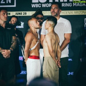 Sunny Edwards Instagram - Feels so good to be back..🤩

The support I’ve had since being in Arizona been something I could never of imagined. Love to everyone excited for the event tomorrow night. 

#EstradaRodriguez #EdwardsCuriel

@daznboxing @matchroomboxing @eddiehearn