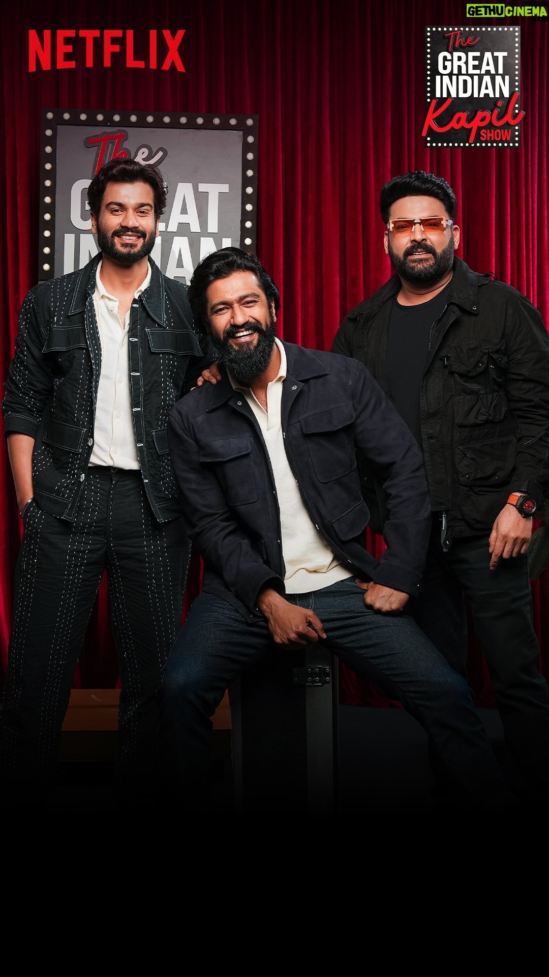Sunny Kaushal - 195.5K Likes - Hasne aur hasane ka tareeka iss baar kazual nahi Kaushal hoga kyunki aa rahe hai ‘The Kaushal Brothers.’ ❤️
Dekho #TheGreatIndianKapilShow iss Saturday 8 pm sirf Netflix par ✨
#TheGreatIndianKapilShowOnNetflix @kapilsharma @whosunilgrover @Archanapuransingh @krushna30 @kikusharda @rajivthakur007 @anukalpgoswami @beingustudiosofficial @gurjot_bu @solproductions_ @fazila_sol @kamnamenezes @thegreatindiankapilshow @team.kapilsharma @vickykaushal09 @sunsunnykhez