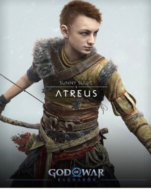 Sunny Suljic Instagram - #godofwarragnarok 
Thankful to voice act such an amazing character ! ❤️