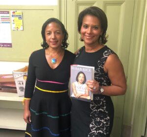 Susan Rice Instagram - Thanks to everyone who joined me at the @FreeLibrary in Philly this evening for a conversation with Tamala Edwards. It's been a great week #2 on the #ToughLove book tour.
