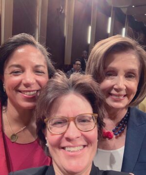 Susan Rice Instagram - #BadassLadiesClub 💪🏾@karaswisher @speakerpelosi