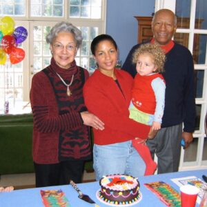 Susan Rice Instagram - Throwing it back to a photo from 2004 on Maris' 2nd birthday. Here we are with my parents who taught me that #ToughLove means to love fiercely but not uncritically. What they had in common was a commitment to education as a key to the American Dream, devotion to service, and a compulsion to rise. They did not live easy lives, but they accomplished a great deal. Throughout my life, I surrounded myself with people who gave me tough love when I needed it most. It’s what gets me back on my feet time after time to fight for the things I value most: family, education, equality, opportunity, and this great nation. When have you received #ToughLove that has helped you get back up and keep going? #ThrowbackThursday