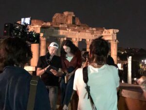Susanna Skaggs Instagram - thank you for watching love and gelato!!! and yes, some of these bts pictures are being posted purely to embarrass @saulnanni