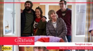 Susannah Fielding Instagram - Approaching Christmas with the in laws….? Prepare yourself with a visit to see the Cockfields’s for our Xmas Special! Tonight at 10pm