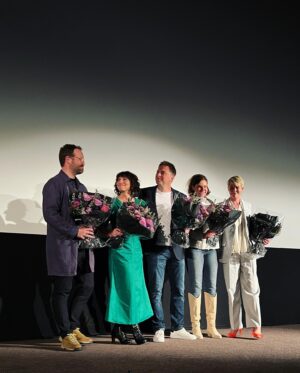 Susanne Bier Instagram - A wonderful day in Copenhagen with lots of press and a stunning premiere for The First Lady 🌸 thank you!