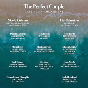 Susanne Bier Instagram - Exciting summer ahead… The Perfect Couple…