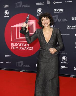 Susanne Bier Instagram - A total honour to be honoured at the European Film Awards… 🎉 very grateful…