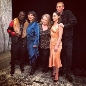 Susanne Bier Instagram - With the wonderful gang doing press for @birdboxmovie before Christmas in NYC. Your continued support for the film is amazing and much appreciated... so glad that you are all enjoying it! @netflixfilm