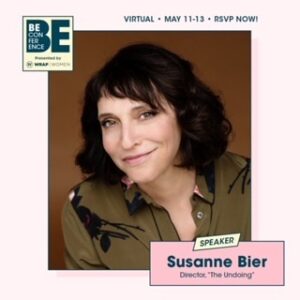 Susanne Bier Instagram - So excited to be speak at @TheWrap’s BE Mentorship Conference presented by @WrapWomen, register now for free and upgrade your ticket for 50% off with code “BEVIP” at https://www.thewrap.com/be-conference-2021/