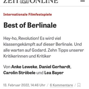 Susanne Wuest Instagram - What a beginning of a journey for this amazing film … congratulations again and again @nataschkasinel @heartwake @fortissimofilms @eksystent_filmverleih - Ioana Iacob ✨ and everyone else…!
.
#lovefilms #lovecinema #berlinale #wemightaswellbedead #feature #review #wirkönntengenausoguttotsein