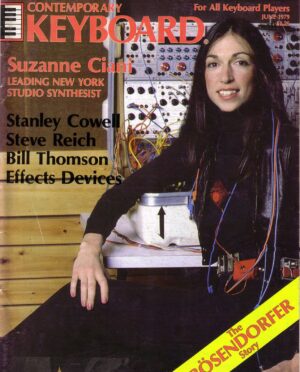 Suzanne Ciani Instagram - Suzanne Ciani (@sevwave) with her Buchla modular system in Contemporary Keyboard, June 1979. See her perform at Reflections (@ageofreflections), weaving live Buchla improvisation with themes from Seven Waves, her 1984 electro-romantic classic, presented in quadraphonic sound and immersive, wavey visuals. 

Tickets on sale now at our 🔗 in bio. 

🌊

SUZANNE CIANI
~ Particles & Waves Tour ~ 

⎐ SAN FRANCISCO (SOLD OUT!)
Saturday, February 24, 2024
Grace Cathedral
w/ Celia Hollander (@ceellliiiia)
↳ presented with Noise Pop   Synth News

⎐ NEW YORK CITY (🚨​LOW TICKET ALERT🚨​​)
Saturday, Mar 2, 2024 
Church of the Heavenly Rest
w/ Time Wharp (@usa_kaye)

⎐ CHICAGO (TICKETS MOVING FAST​​)
Friday, May 17
Fourth Presbyterian Church
w/ Jeremiah Chiu (@jeremiahchiu)
↳ presented with Empty Bottle

🌊

In the Contemporary Keyboard interview, Suzanne’s asked about the first music she made with the Buchla, back in the late 60s/early 70s. Wild how it still applies to her recent work.

“Back then it was a kind of spatial poetry. Sound landscapes. I was involved in creating imaginary musical spaces both literally and figuratively. I was doing quad spatial-modulation things. It was a sensation to be able to sculpt the sound and move it in space... I did come from a totally academic background, but I’m Italian [laughs] and I don’t have much patience for that kind of heavy, intellectual, dry, justified music. To me it’s got to be sensual, moving, and emotional.”

⁛ Poster art by @kazuhiro_aihara

📷: 1) Suzanne by Len DeLessio, 2) Contemporary Keyboard cover, 3) CK article, 4)  Reflections tour poster