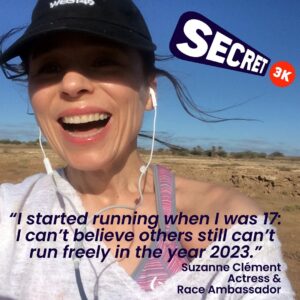 Suzanne Clément Instagram - Courir avec nous Secret3K.com 

Swipe for English 

#secret3k #courir #journéedelafemme #journeeinternationaledesdroitsdesfemmes
