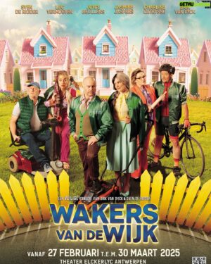 Sven de Ridder Instagram - WAKERS VAN DE WIJK 🏡
Onze nieuwe lentekomedie van 2025! 🔦

Boek nu je tickets via www.svenderiddercompany.be

#wakersvandewijk #🏡 #bijonsistplezant 
#🔦#svenderiddercompany #theater #lente2025 #brikvandyck #lucverhoeven #joycebeullens #jasminejaspers #charlinecatrysse #svenderidder #theaterelckerlyc