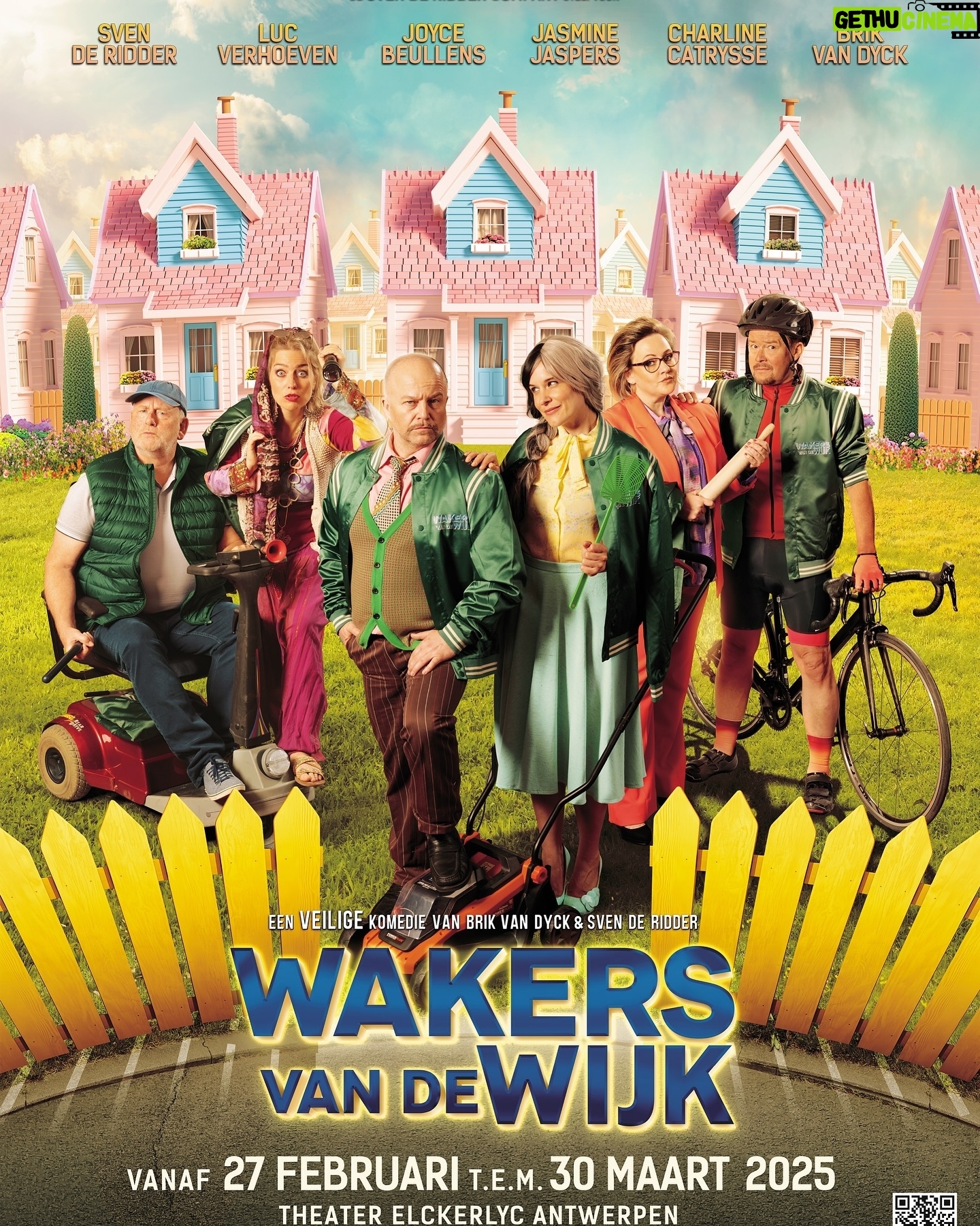 Sven de Ridder - 628 Likes - WAKERS VAN DE WIJK 🏡
Onze nieuwe lentekomedie van 2025! 🔦
Boek nu je tickets via www.svenderiddercompany.be
#wakersvandewijk #🏡 #bijonsistplezant
#🔦#svenderiddercompany #theater #lente2025 #brikvandyck #lucverhoeven #joycebeullens #jasminejaspers #charlinecatrysse #svenderidder #theaterelckerlyc