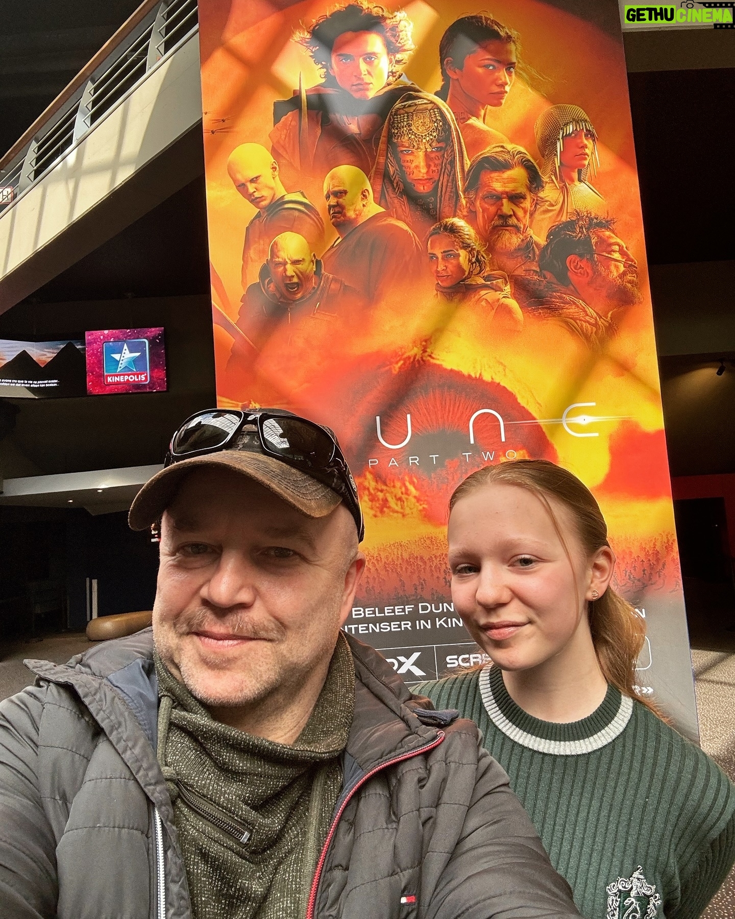 Sven de Ridder - 1.4K Likes - After the exams… time for another planet.
#duneparttwo #kinepolisantwerpen @kinepolisbelgie