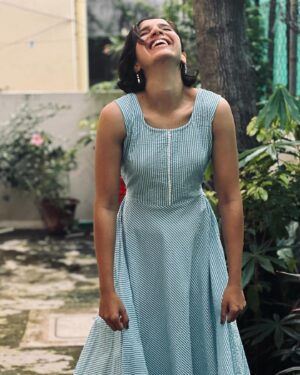 Swetha Gai Instagram - If you laugh at your own jokes, you’re special 🙃 
Outfit: @kalaabam 

#crackpot