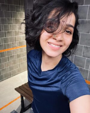 Swetha Gai Instagram - Don’t neglect yourself. It’s not worth it. 
Even when the whole world- inside and outside is crumbling, there will always be something that will help restore balance. Find it. Do it. And don’t let go of it ☺️

#life #balance #training #kalari #selfcare